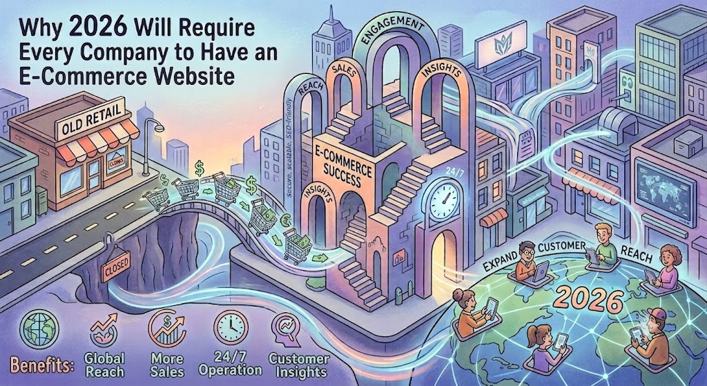 Why 2026 Will Require Every Company to Have an E-Commerce Website
