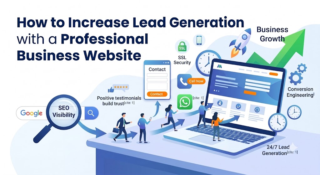 How a Professional Business Website Helps You Generate More Leads