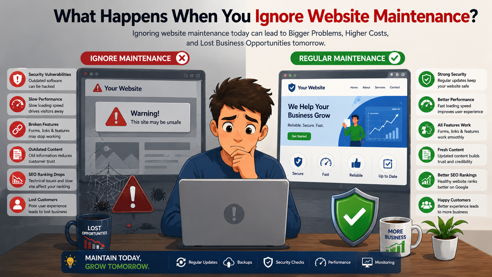 What Happens When You Ignore Website Maintenance?
